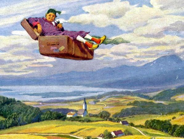 The Flying Trunk Andersen's fairy tale