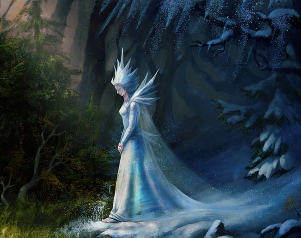 The Ice Maiden Andersen's fairy tale
