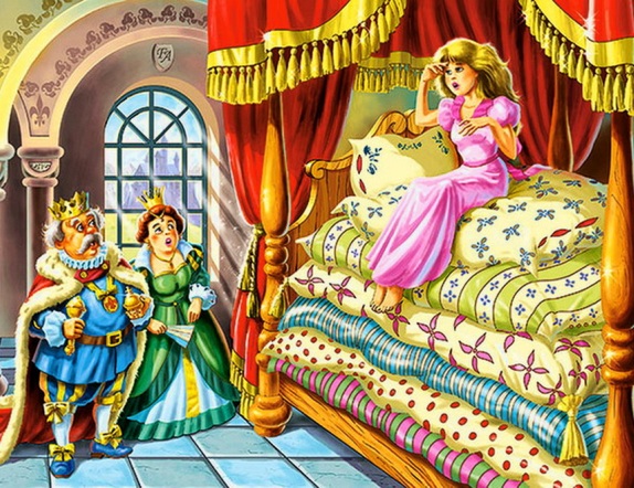 The Princess on the Pea Andersen's fairy tale