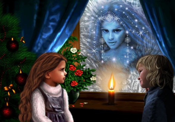 The Snow Queen Andersen's fairy tale Second Story 