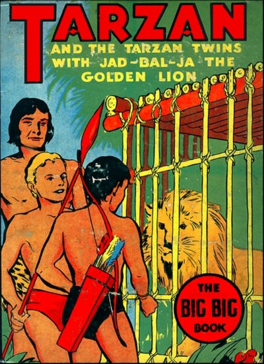 Tarzan and the Tarzan Twins with Jad-bal-ja the Golden Lion by Edgar Rice Burroughs