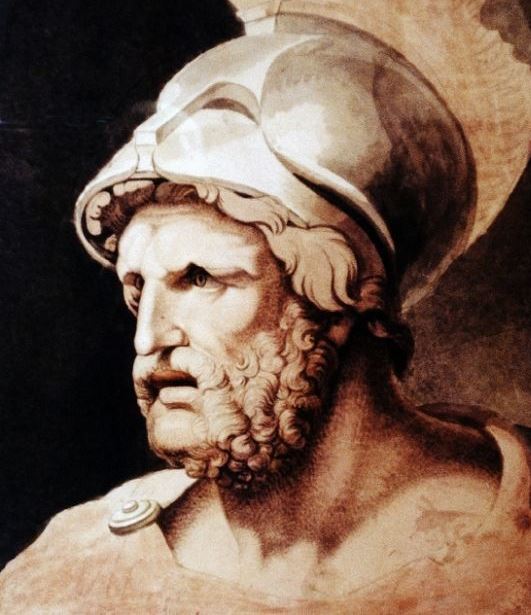 Ajax a hero in Greek mythology