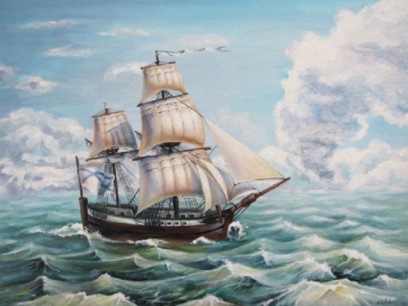 The Sail by Mikhail Lermontov